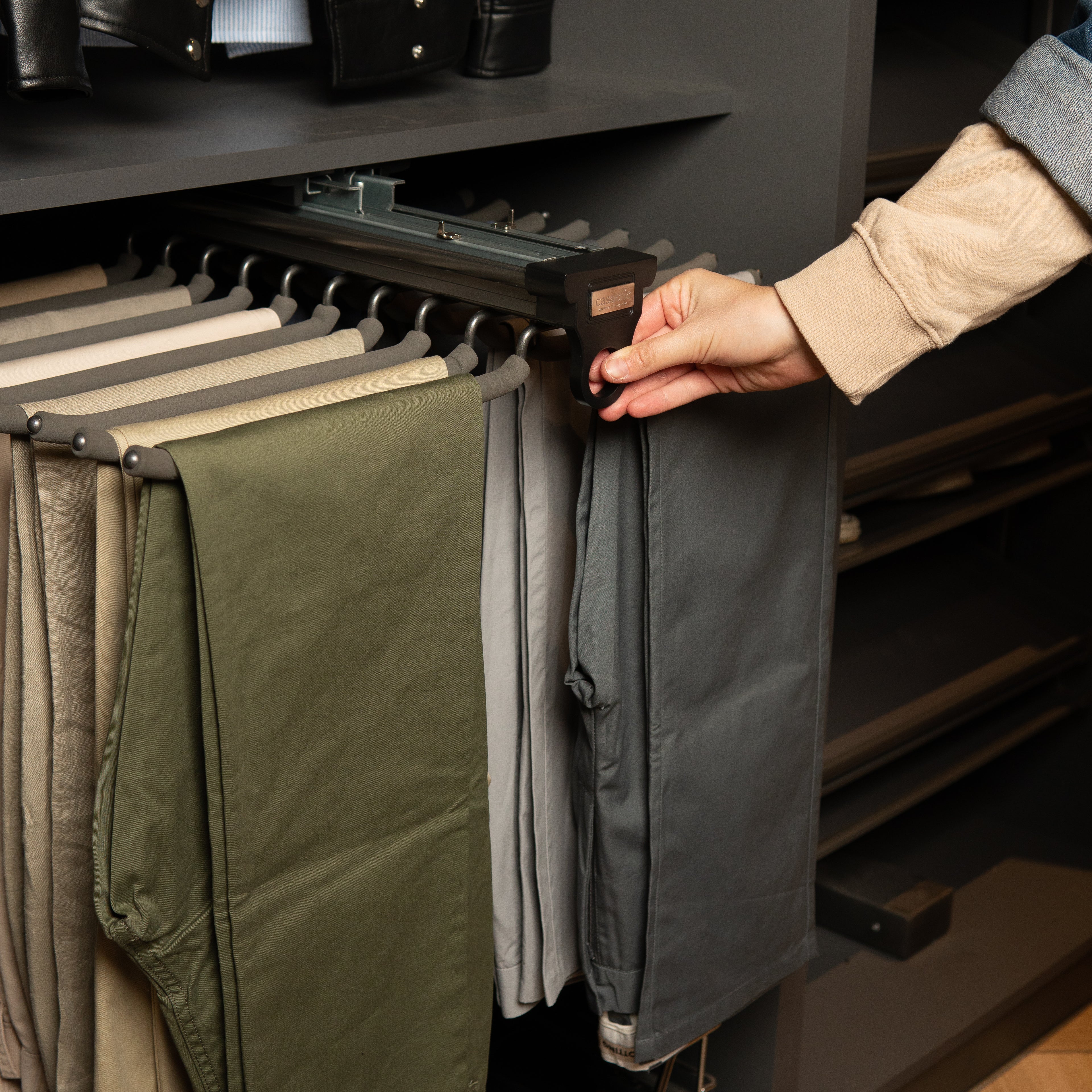 Pantalonero Extraíble Fijación Superior 20 Barras