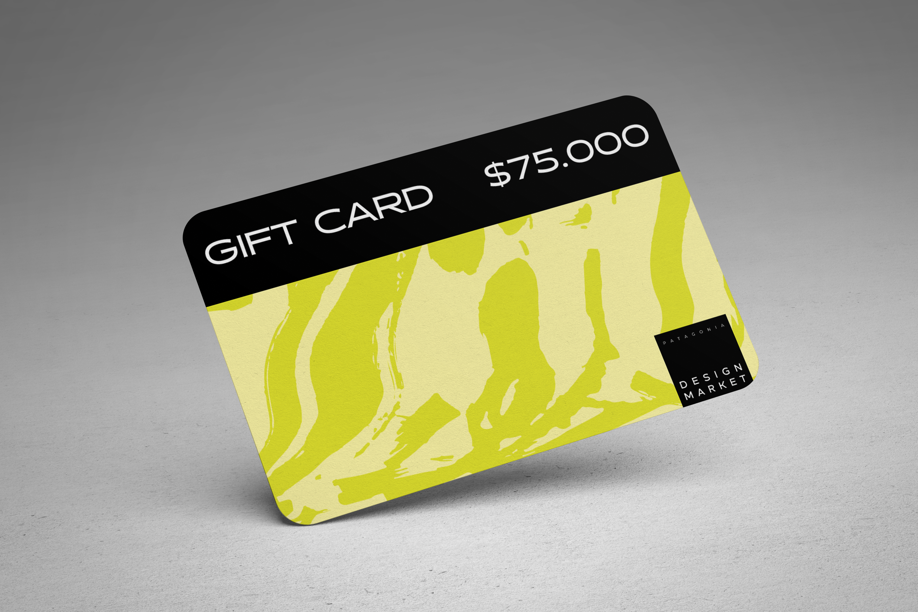 Gif Card Design Market $75.000