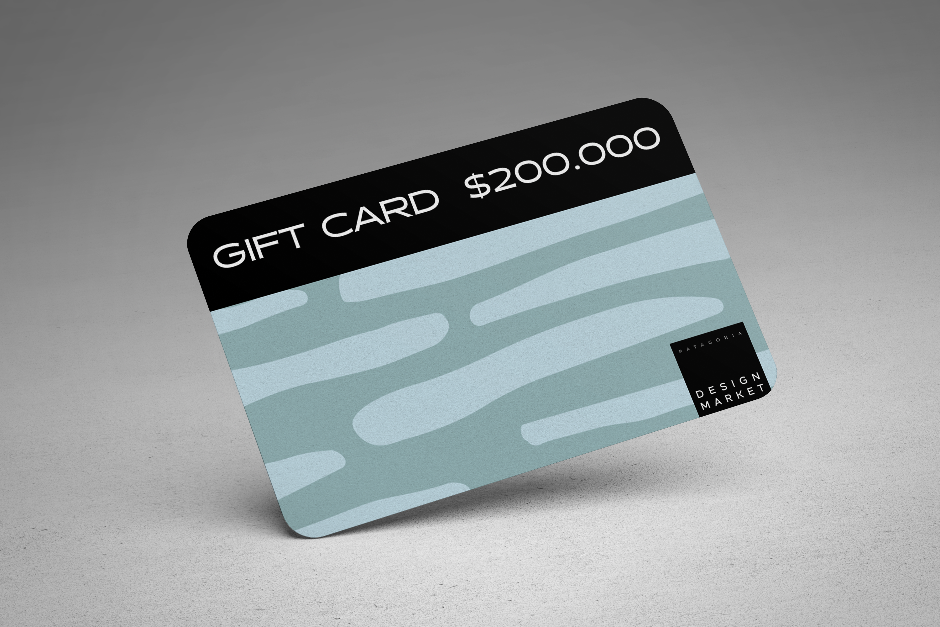 Gift Card Design Market $200.000