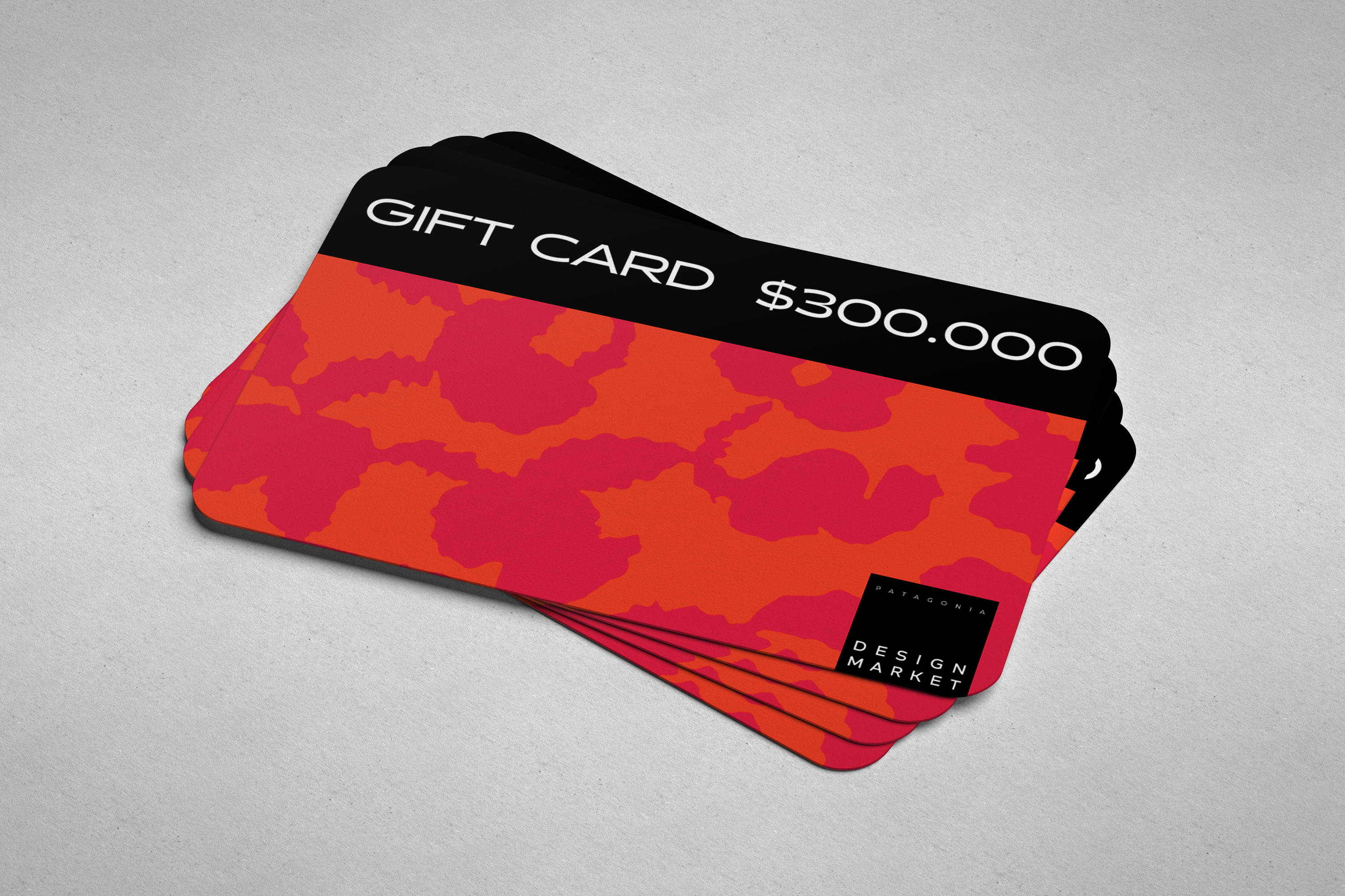 Gift Card Design Market $300.000