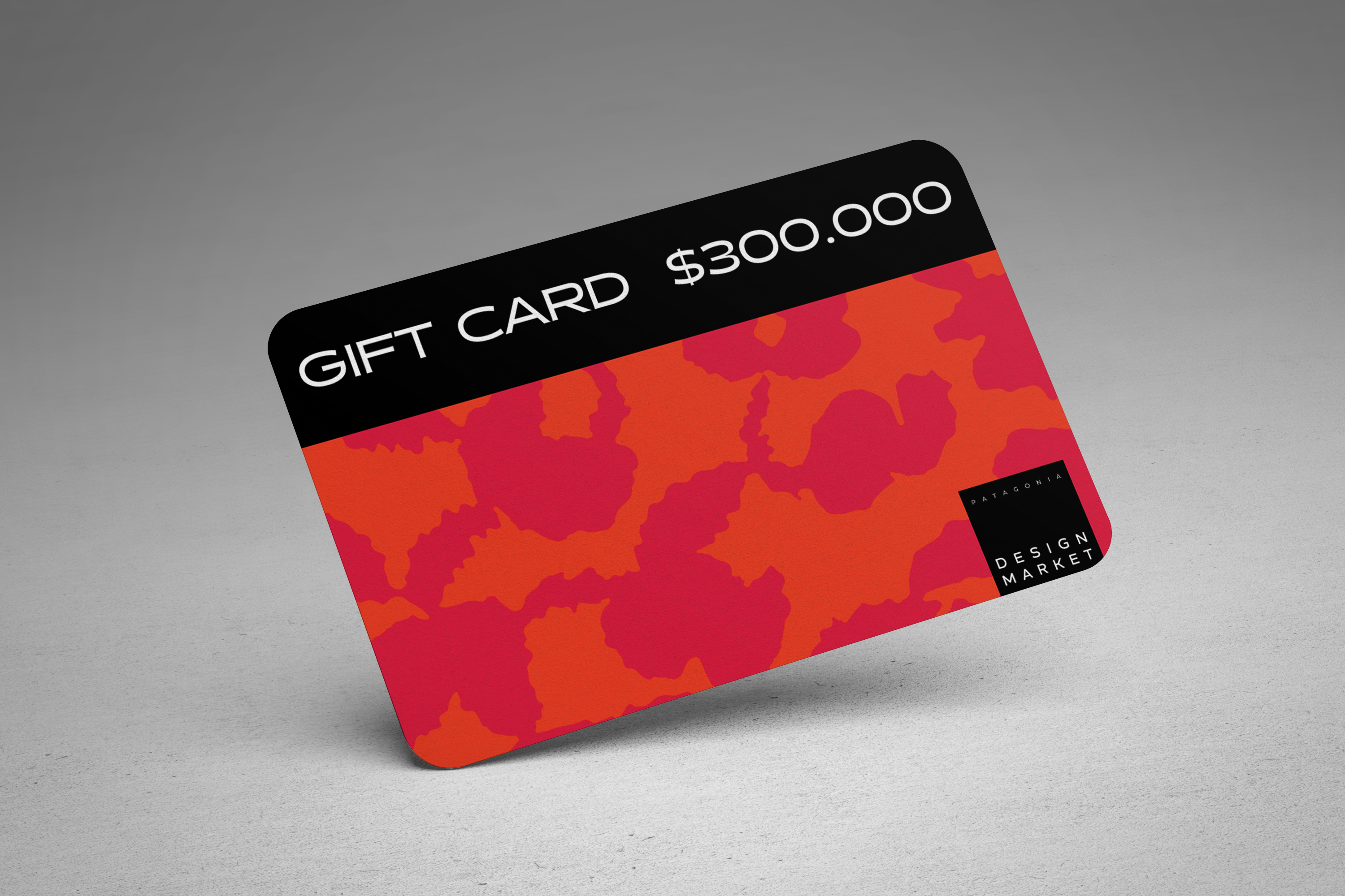 Gift Card Design Market $300.000