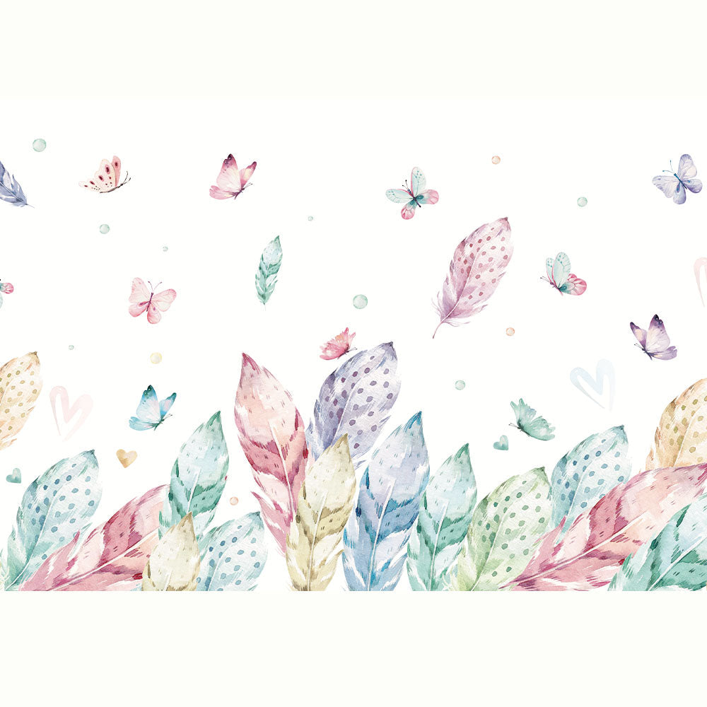 PLUMAS MULTICOLOR PASTEL