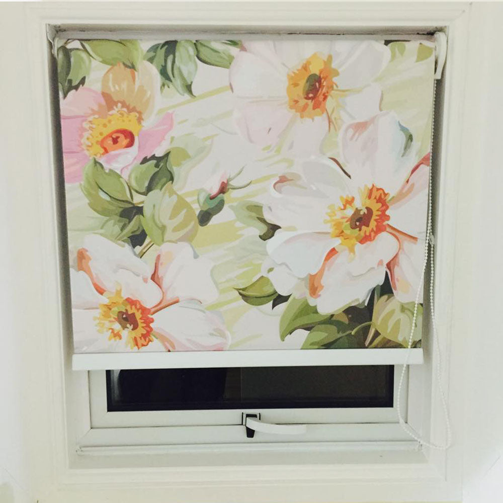 ROLLER ESTAMPADO FLORES PASTEL