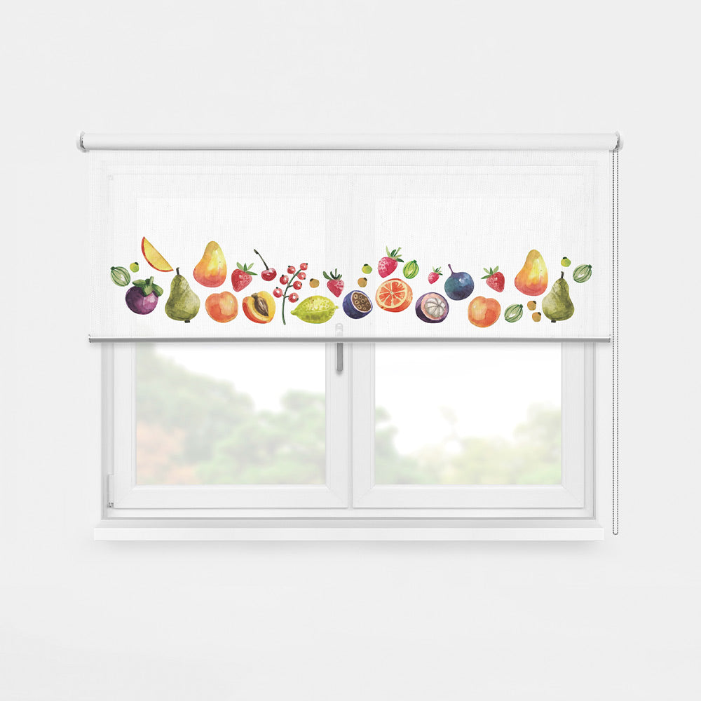 ROLLER ESTAMPADO FRUTAS ACUARELA 1 GUARDA