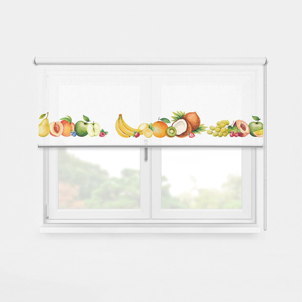 ROLLER ESTAMPADO FRUTAS ACUARELA 2 GUARDA