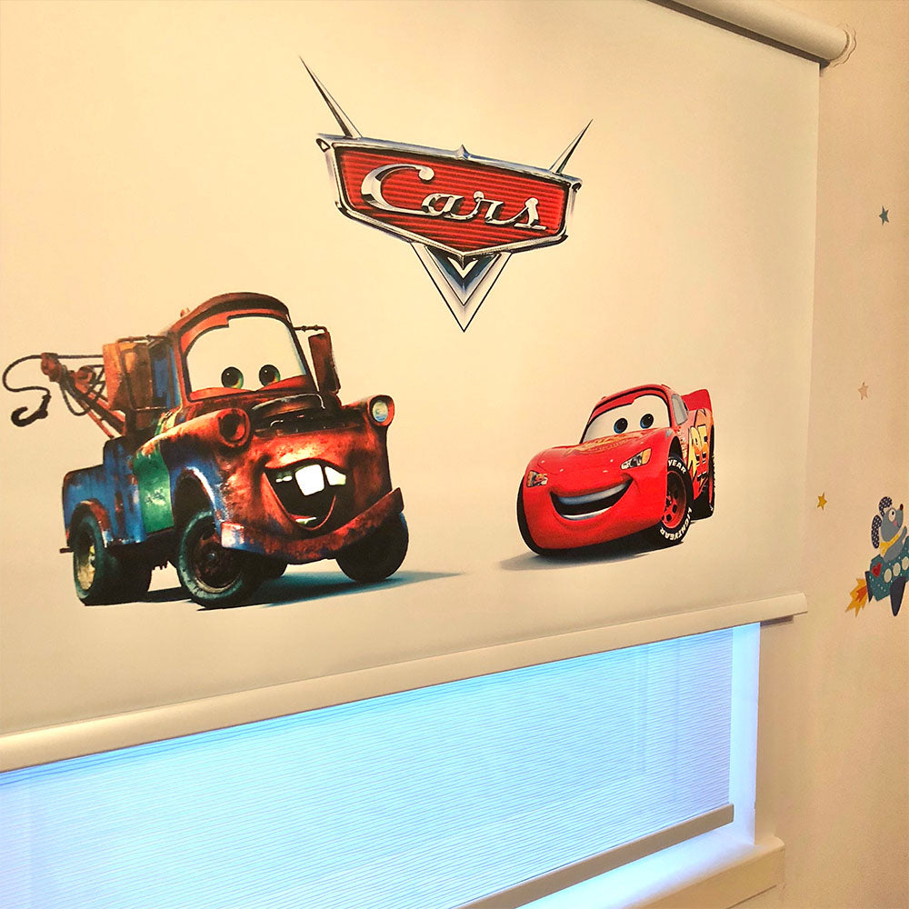 ROLLER ESTAMPADO RAYO Y MATE CARS