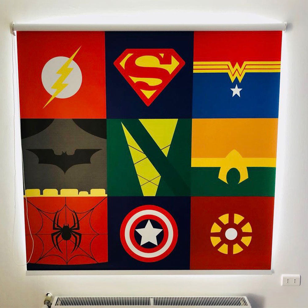 ROLLER ESTAMPADO SUPERHÉROES