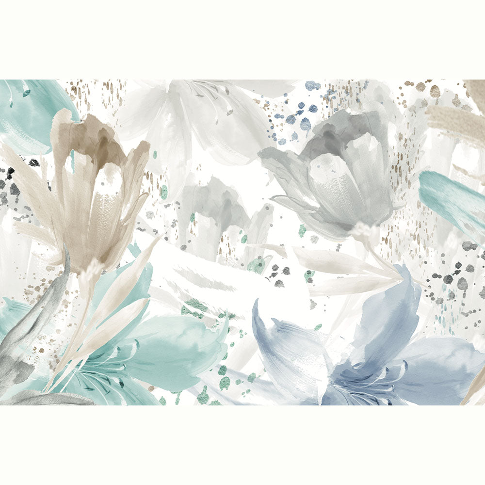ABSTRACTO FLORAL BEIGE