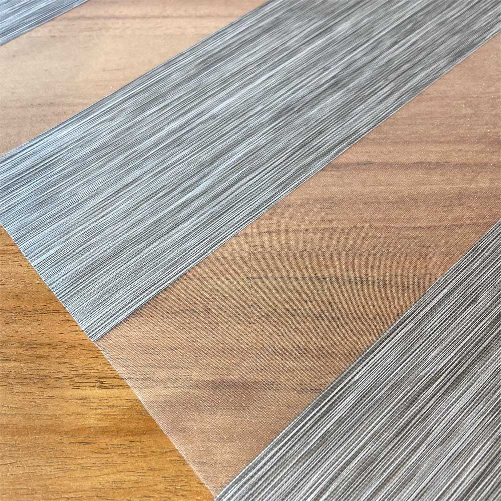 Roller Duo Alison Traslúcida/Opaca - Grafito