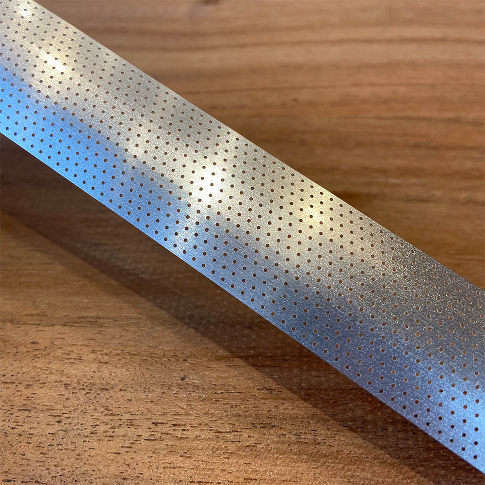 Persiana Aluminio 25mm Perforada - Silver