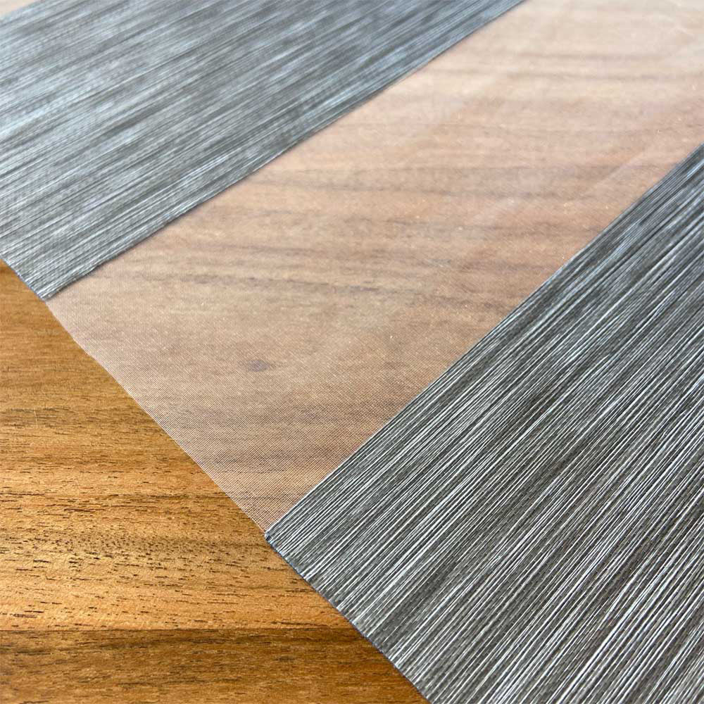 Roller Duo Julia Traslúcida/Blackout 85% - Grafito