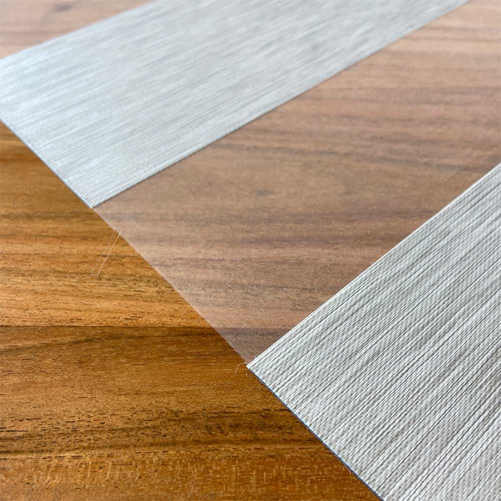 Roller Duo Julia Traslúcida/Blackout 85% - Gris