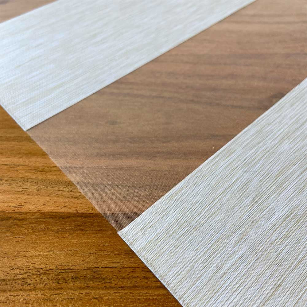 Roller Duo Julia Traslúcida/Blackout 85% - Ivory