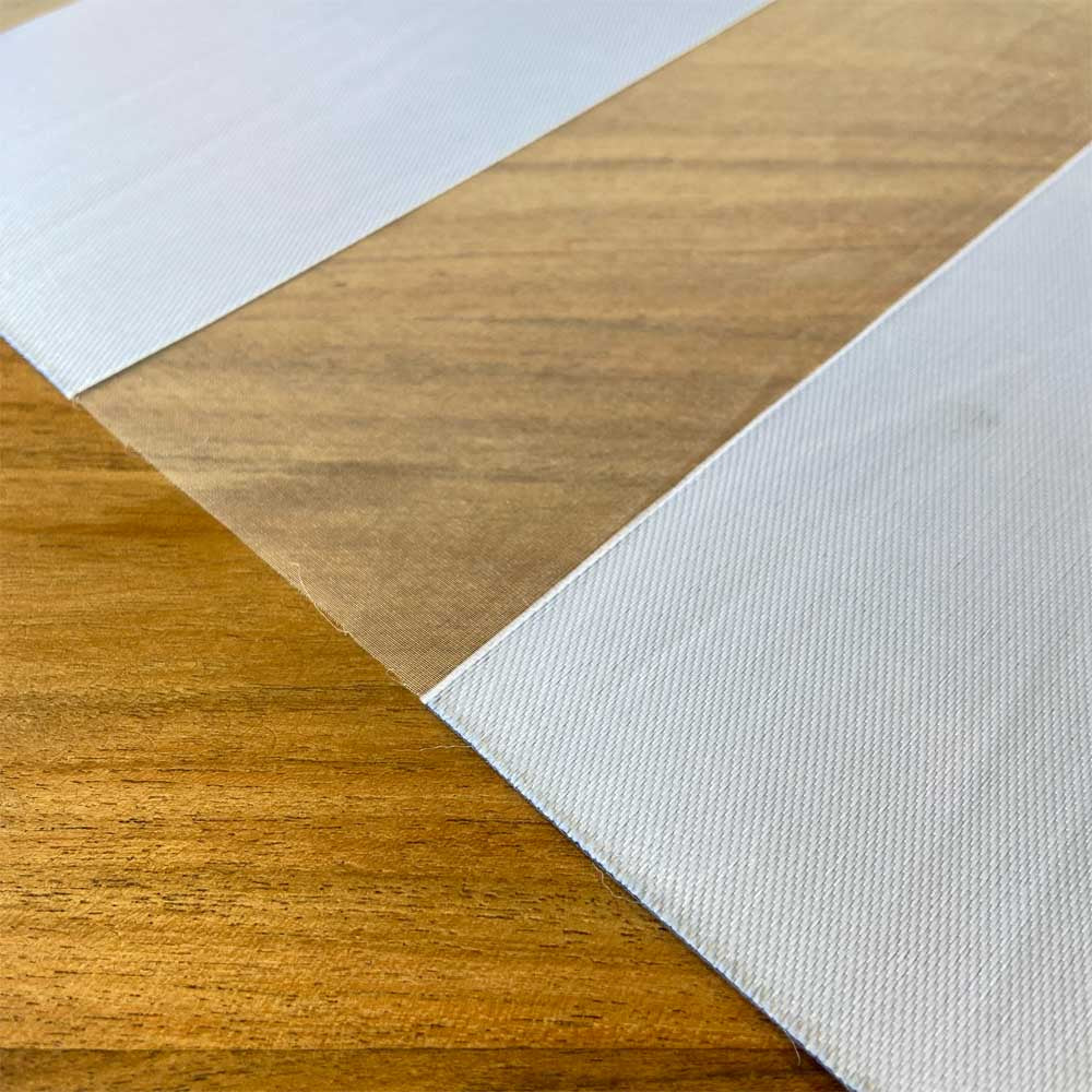 Roller Duo Olivia Traslúcida/Blackout 85% - Blanco