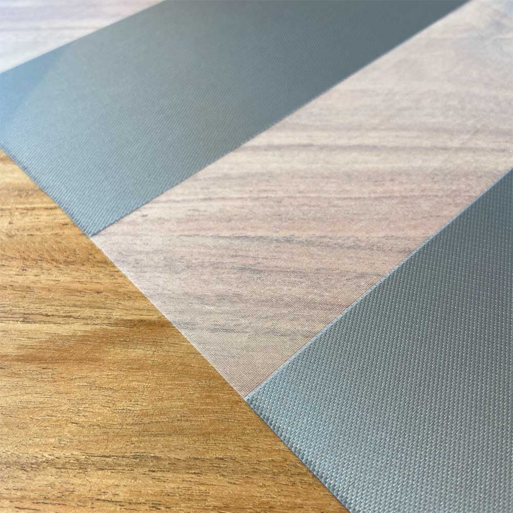 Roller Duo Olivia Traslúcida/Blackout 85% - Gris