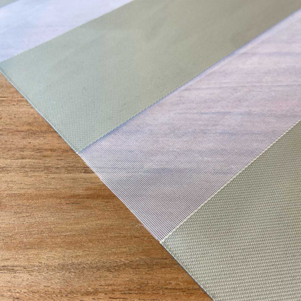 Roller Duo Valentine Fresh Traslúcida/Blackout 85% - Café