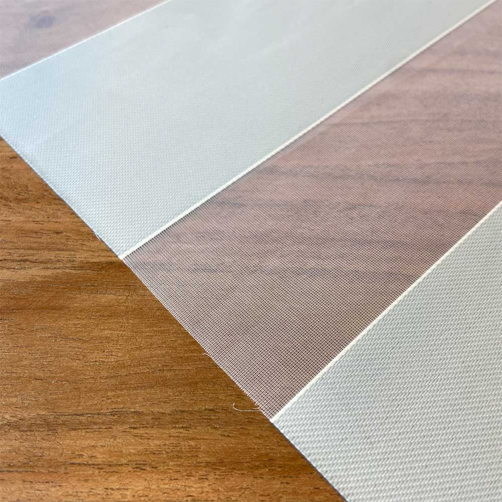 Roller Duo Valentine Fresh Traslúcida/Blackout 85% - Gris