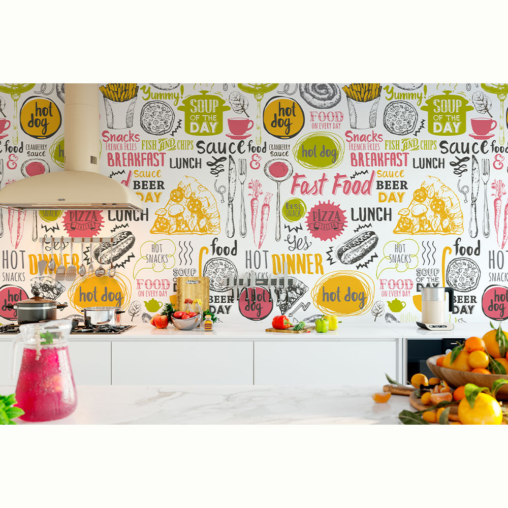 COCINA LETTERING COLORES