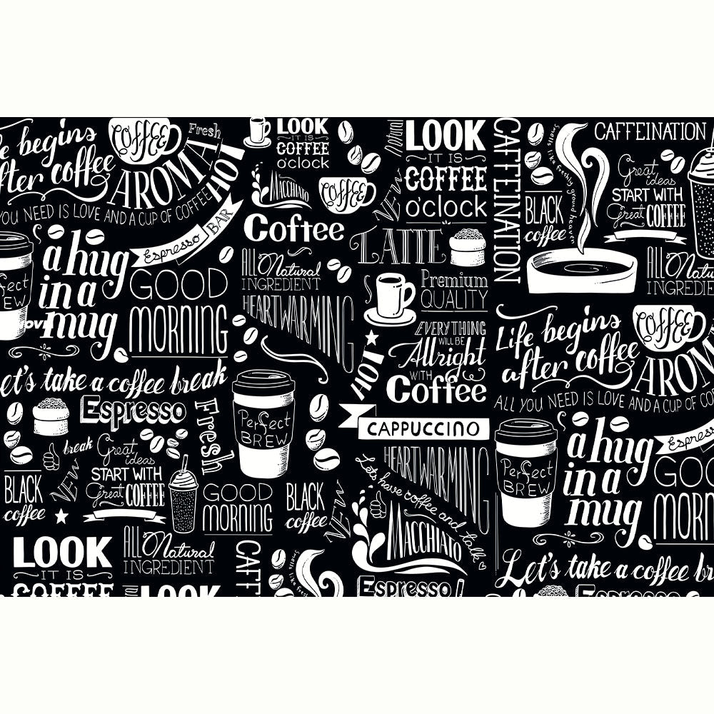 COCINA LETTERING NEGRO