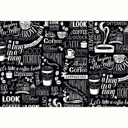 COCINA LETTERING NEGRO