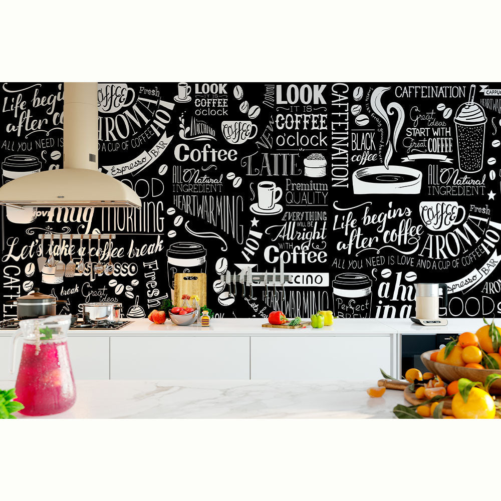 COCINA LETTERING NEGRO