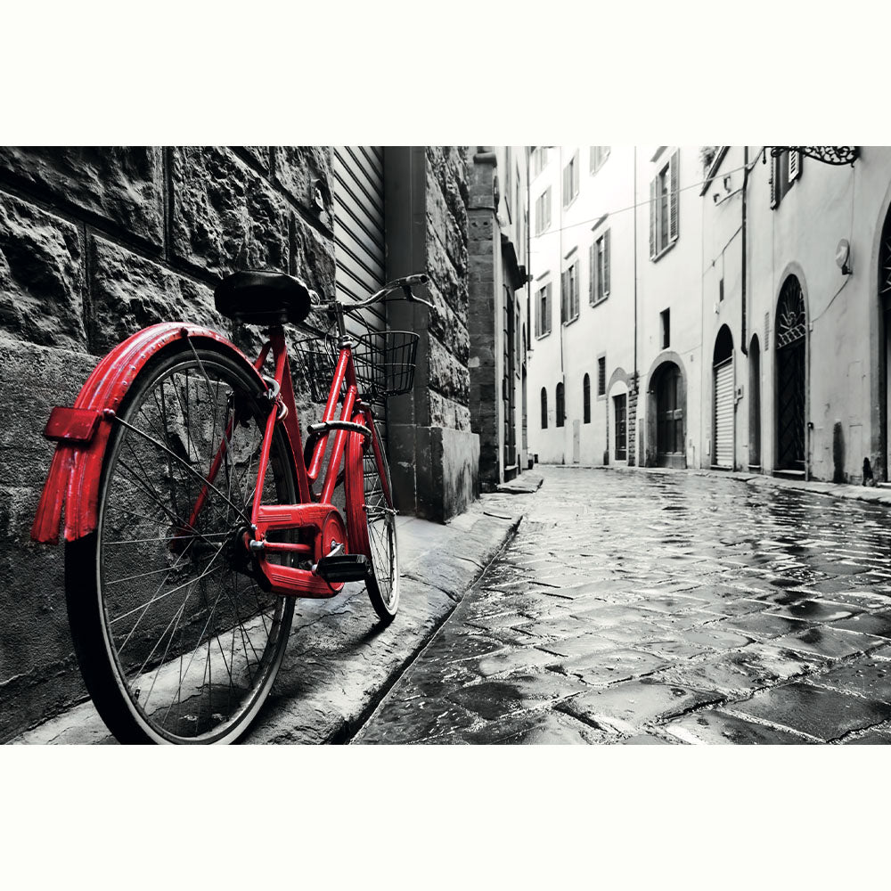 FOTOCITY BICICLETA BLANCO NEGRO