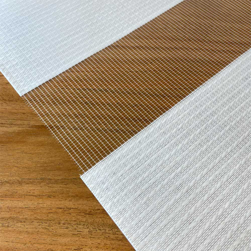 Roller Duo Harmony Traslúcida/Opaca - Blanco