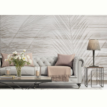 HOJAS PALMA BEIGE