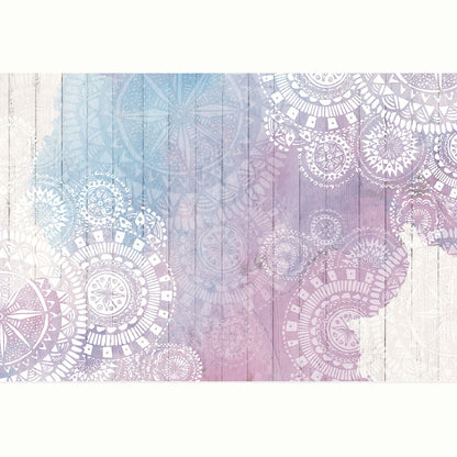 MANDALAS TABLAS CELESTE LILA