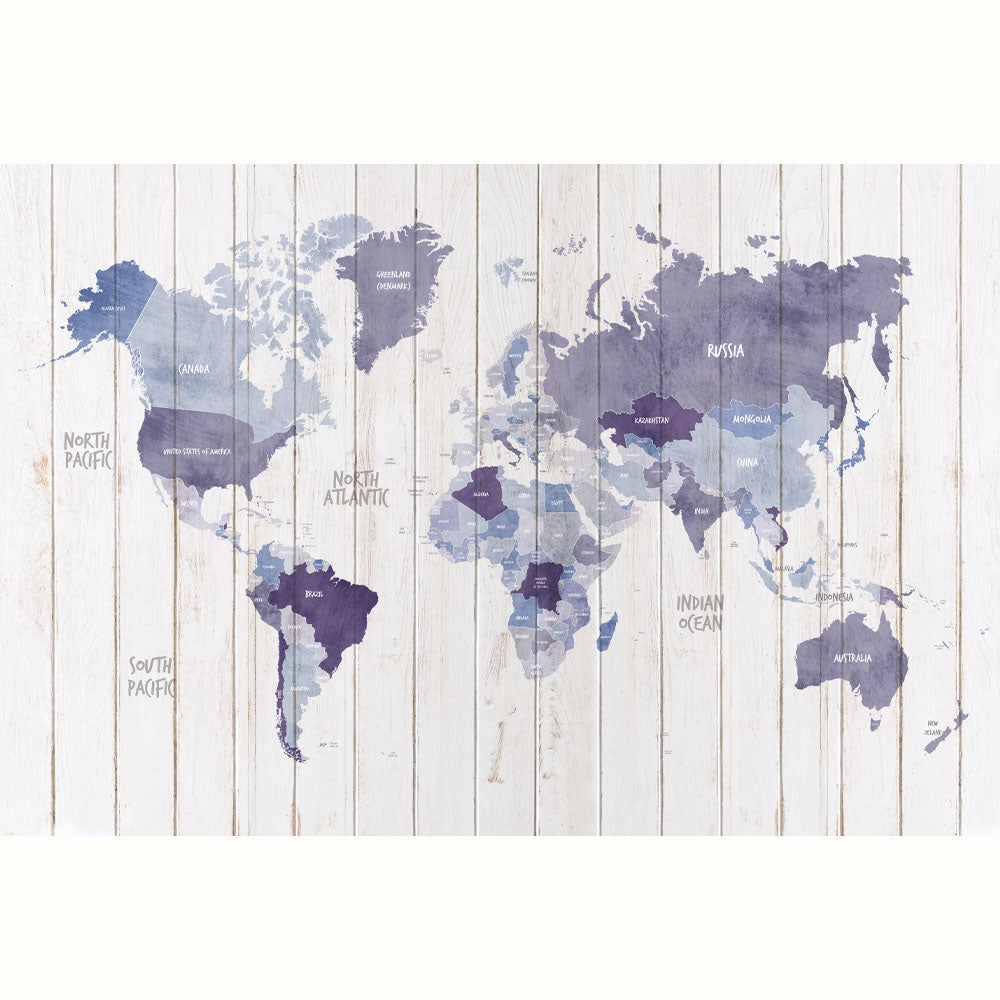 MAPA AZUL TABLAS RUSTICAS