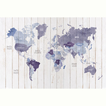 MAPA AZUL TABLAS RUSTICAS