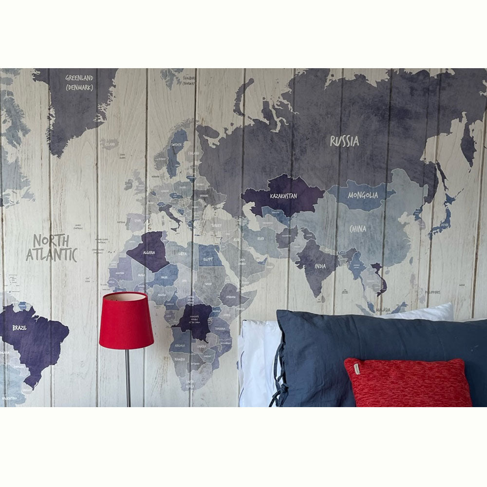 MAPA AZUL TABLAS RUSTICAS