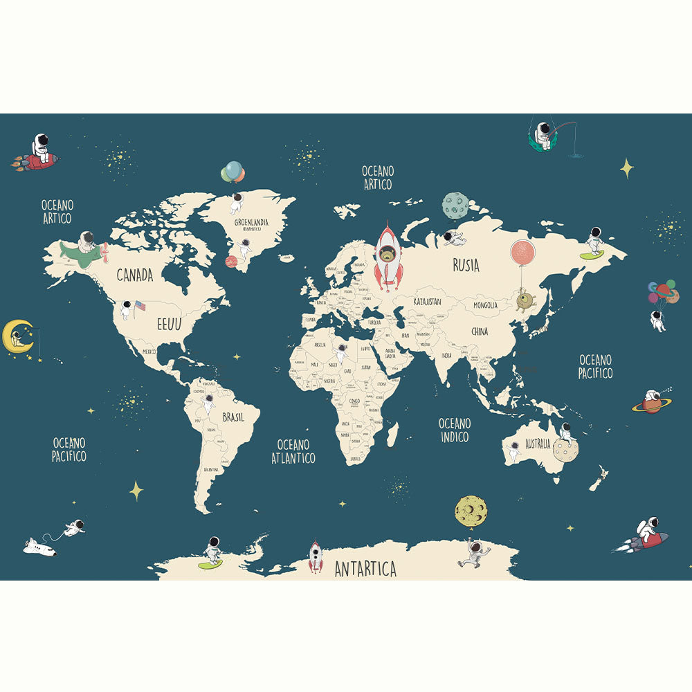 MAPA ESPACIAL AZUL