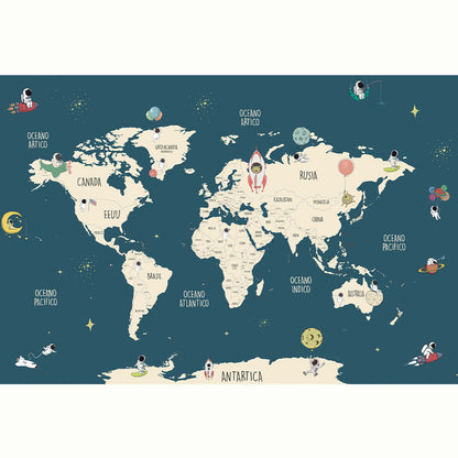 MAPA ESPACIAL AZUL