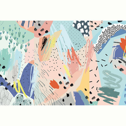 MEMPHIS DIBUJOS COLORES