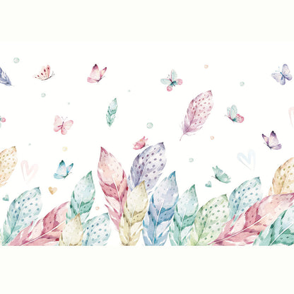 PLUMAS MULTICOLOR PASTEL