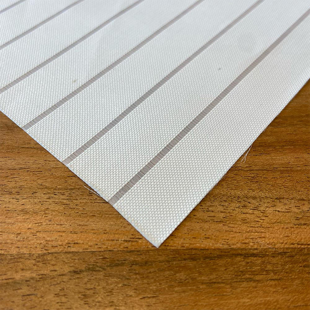 Roller Opaco Urban Stripe - Blanco