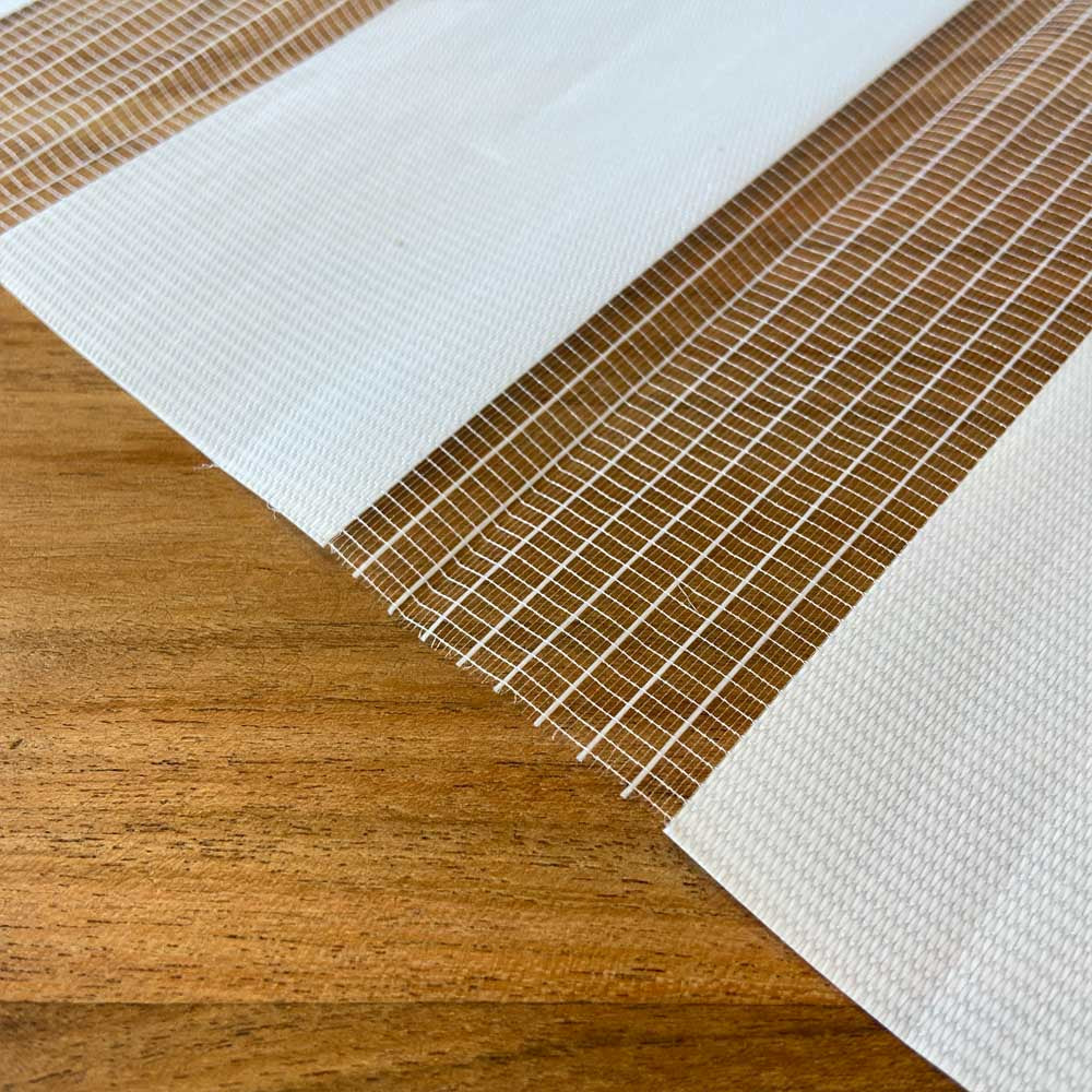 Roller Duo Viewty Traslúcida/Opaca - Blanco