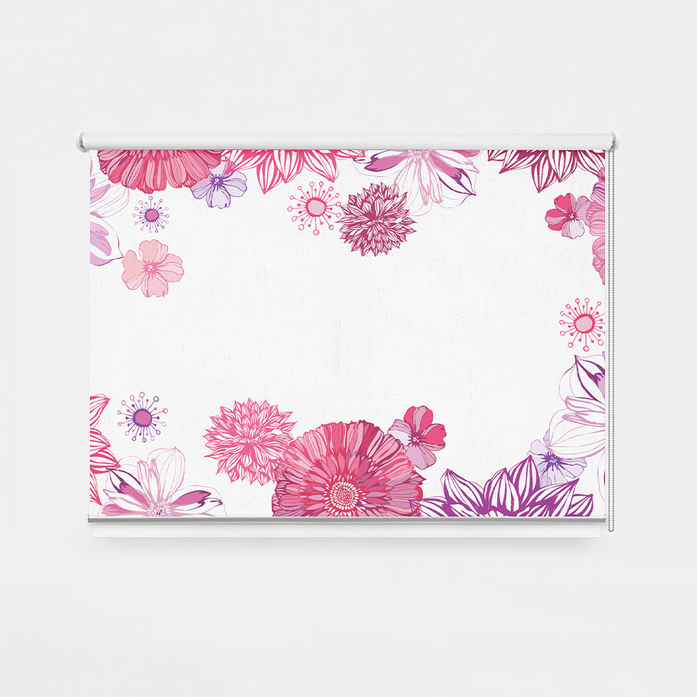 ROLLER ESTAMPADO BERRY FLOWERS