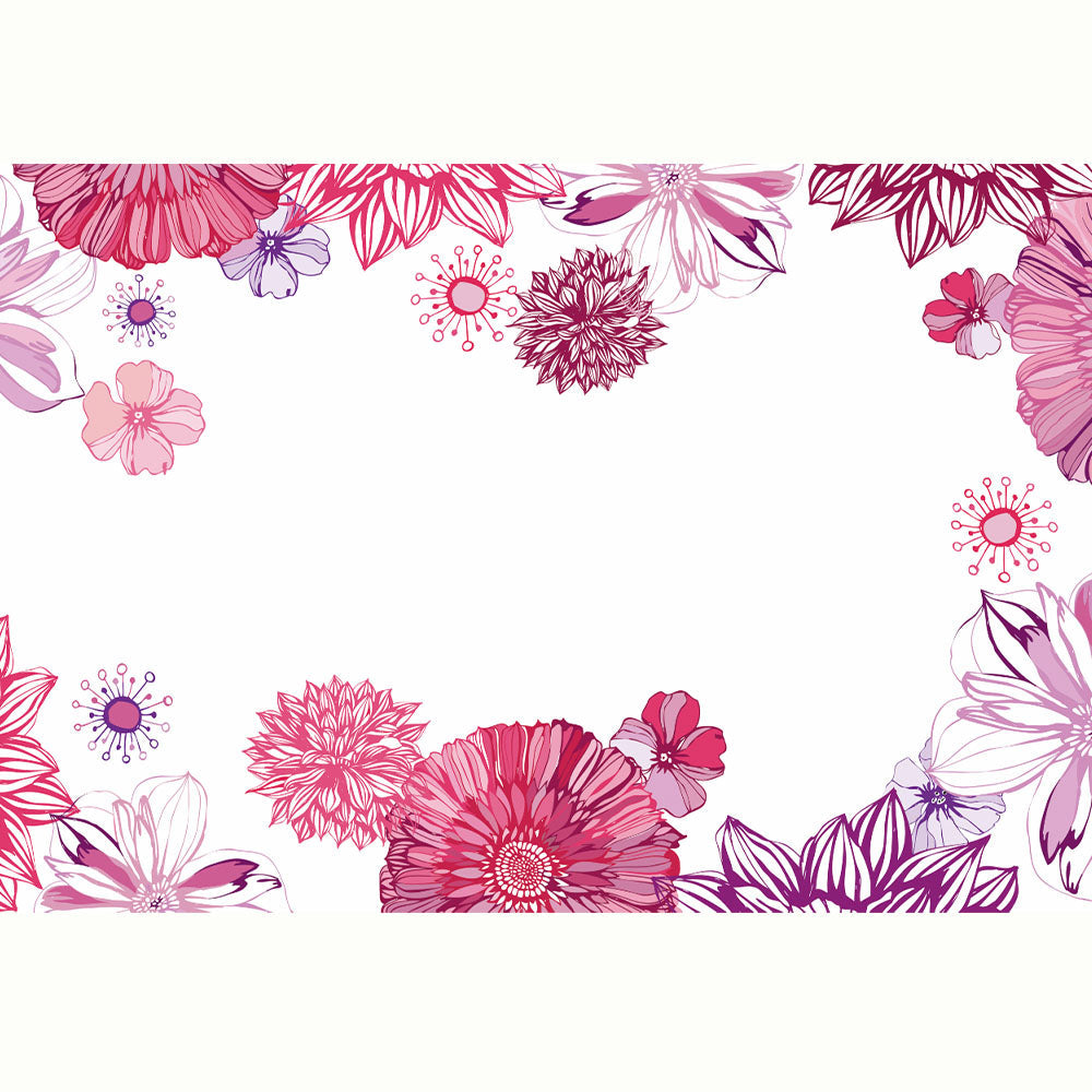 ROLLER ESTAMPADO BERRY FLOWERS