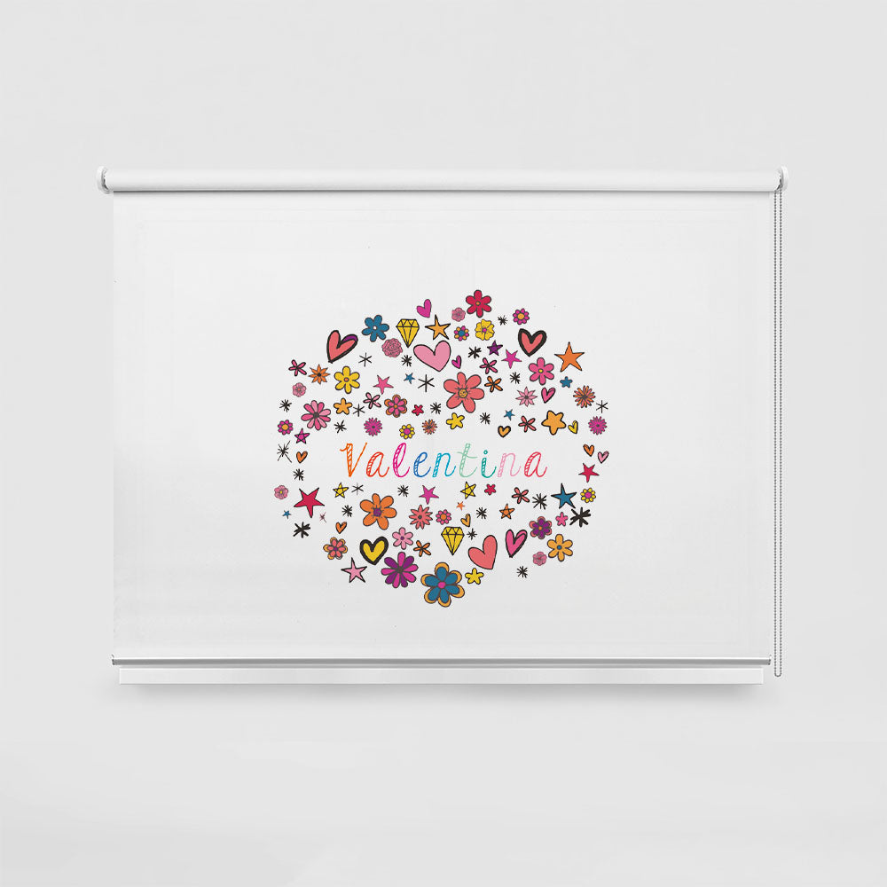 ROLLER ESTAMPADO CORAZONES SKETCH