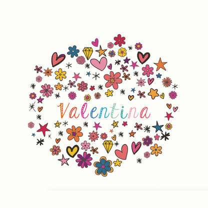 ROLLER ESTAMPADO CORAZONES SKETCH