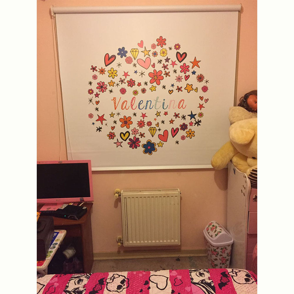 ROLLER ESTAMPADO CORAZONES SKETCH