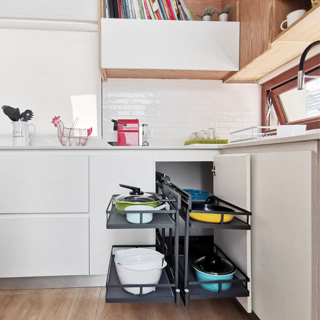 Esquinero Mágico para Mueble de Cocina