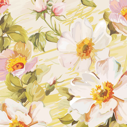 ROLLER ESTAMPADO FLORES PASTEL