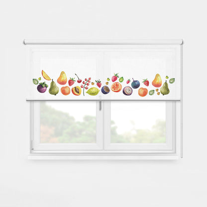 ROLLER ESTAMPADO FRUTAS ACUARELA 1 GUARDA