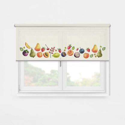 ROLLER ESTAMPADO FRUTAS ACUARELA 1 GUARDA