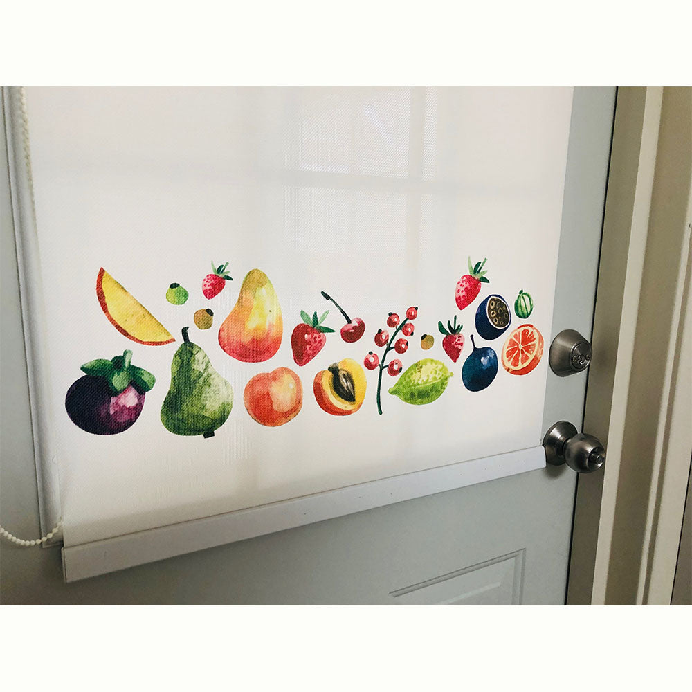 ROLLER ESTAMPADO FRUTAS ACUARELA 1 GUARDA