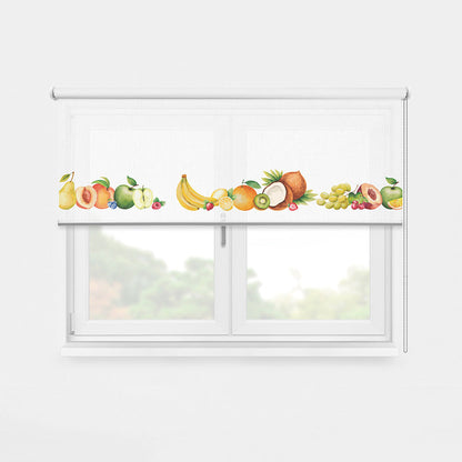 ROLLER ESTAMPADO FRUTAS ACUARELA 2 GUARDA