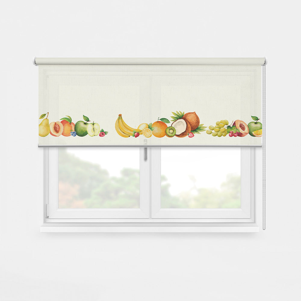 ROLLER ESTAMPADO FRUTAS ACUARELA 2 GUARDA